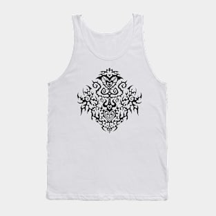 Black Armor Tank Top